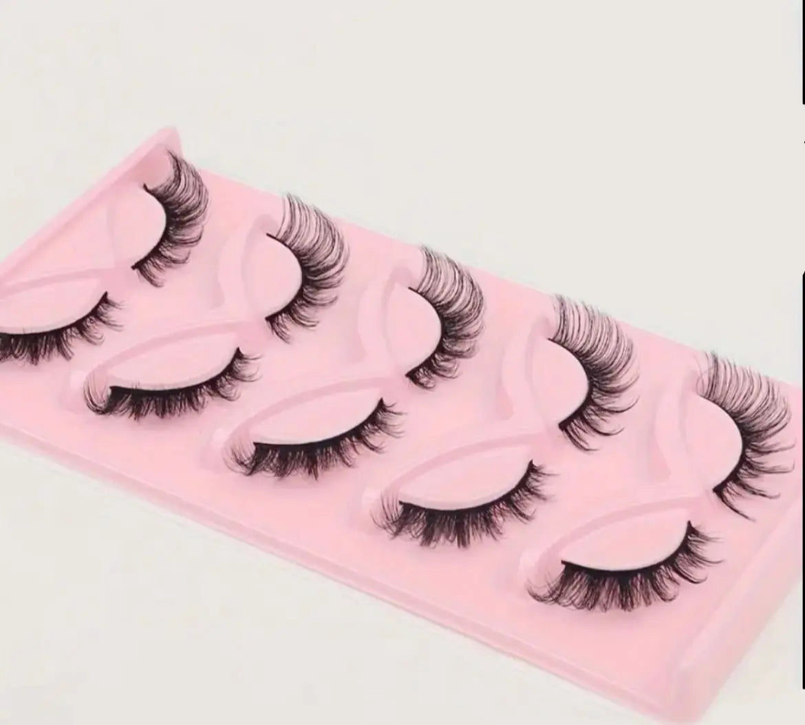 5'Li Cat Eye Kirpik Seti DoDa Beauty